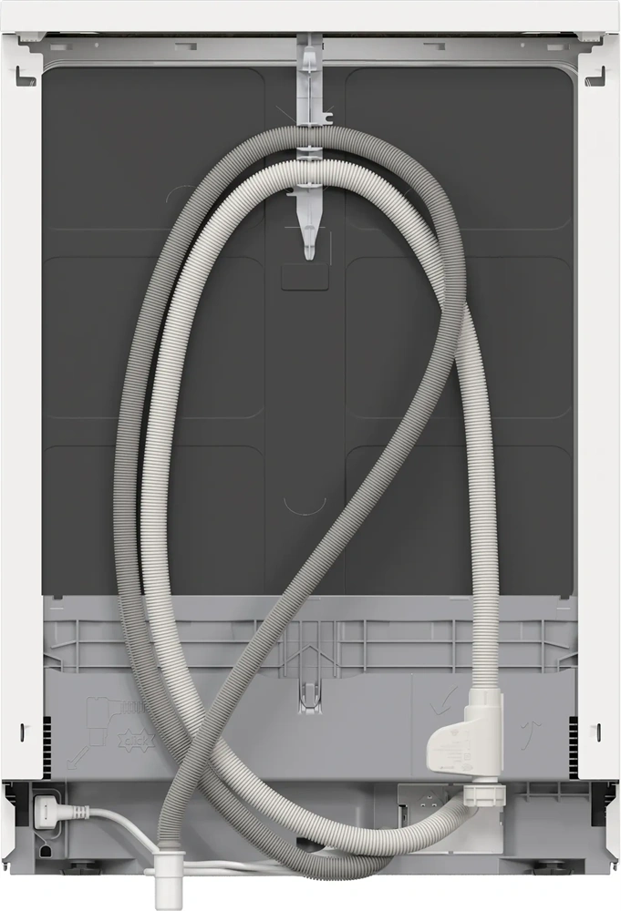 Bosch SMS46KW02E fehér, programok száma: 5, szabadonálló, 13 terítékes mosogatógép