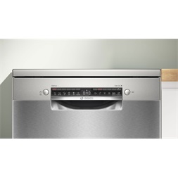 Bosch  SMS4HVI14E inox, programok száma:6, szabadonálló, 14 terítékes mosogatógép