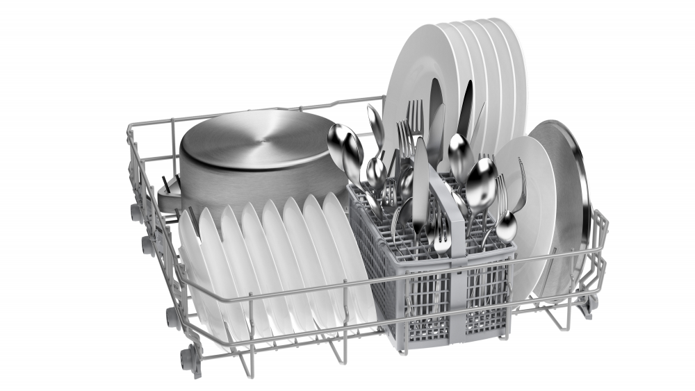 Bosch SMS4HVI33E inox, programok száma: 6, szabadonálló, 13 terítékes mosogatógép 