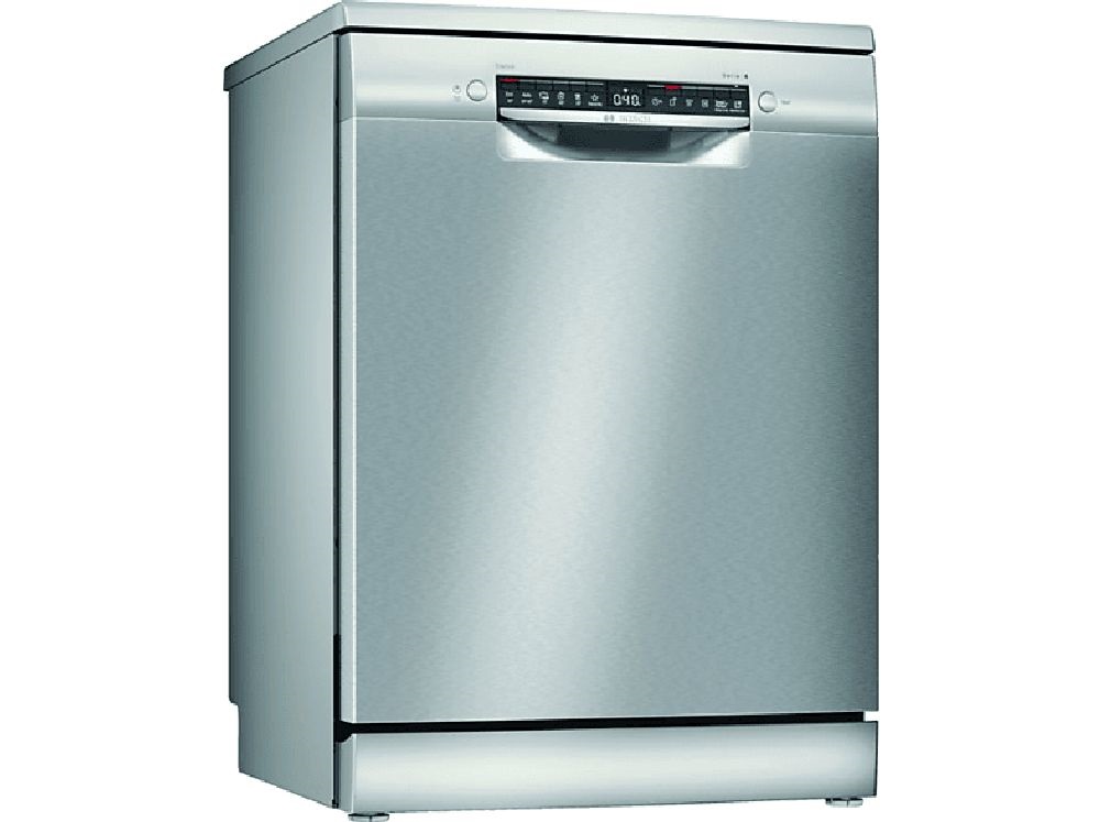 Bosch SMS4HVI45E inox, programok száma: 6, szabadonálló, 13 terítékes mosogatógép 