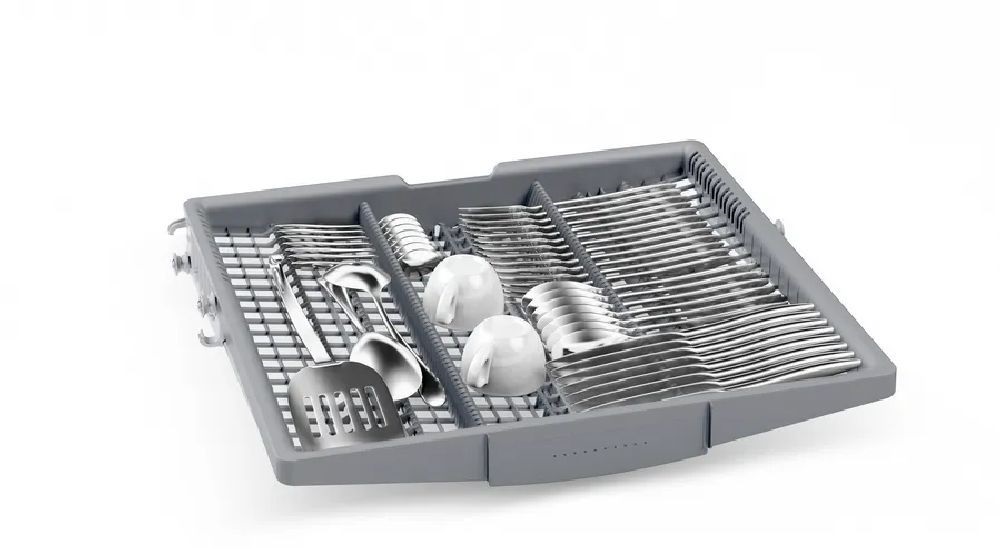 Bosch SMV4HVX00E szürke, programok száma: 6, beépíthető, 14 terítékes mosogatógép 