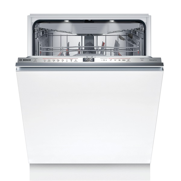 Bosch SMV6ECX10E inox, programok száma: 8, beépíthető, 14 terítékes mosogatógép 
