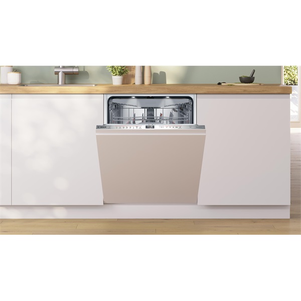Bosch SMV6ECX10E inox, programok száma: 8, beépíthető, 14 terítékes mosogatógép 