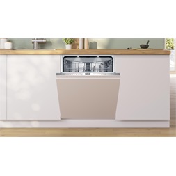 Bosch SMV6ECX10E inox, programok száma: 8, beépíthető, 14 terítékes mosogatógép 