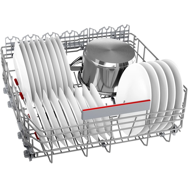 Bosch SMV6ECX10E inox, programok száma: 8, beépíthető, 14 terítékes mosogatógép 