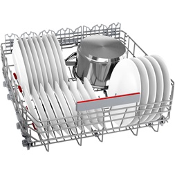 Bosch SMV6ECX10E inox, programok száma: 8, beépíthető, 14 terítékes mosogatógép 