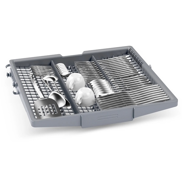 Bosch SMV6ECX10E inox, programok száma: 8, beépíthető, 14 terítékes mosogatógép 