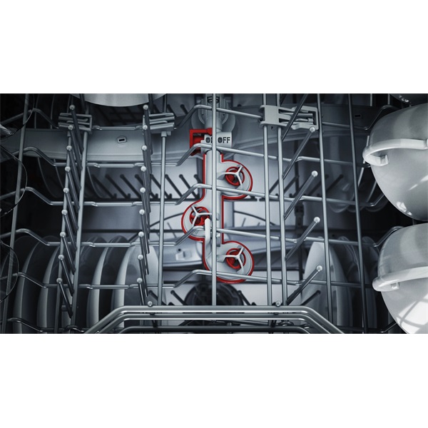 Bosch SMV6ECX10E inox, programok száma: 8, beépíthető, 14 terítékes mosogatógép 