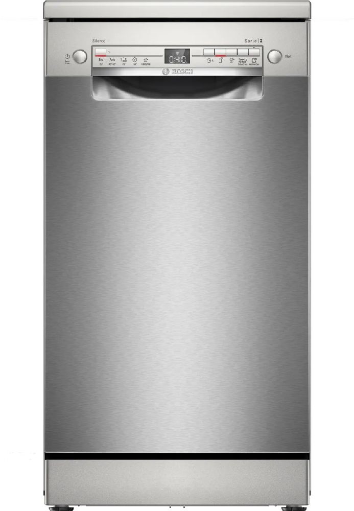 Bosch SPS2HMI42E inox, programok száma: 5, keskeny szabadonálló, 10 terítékes mosogatógép (Újszerű)