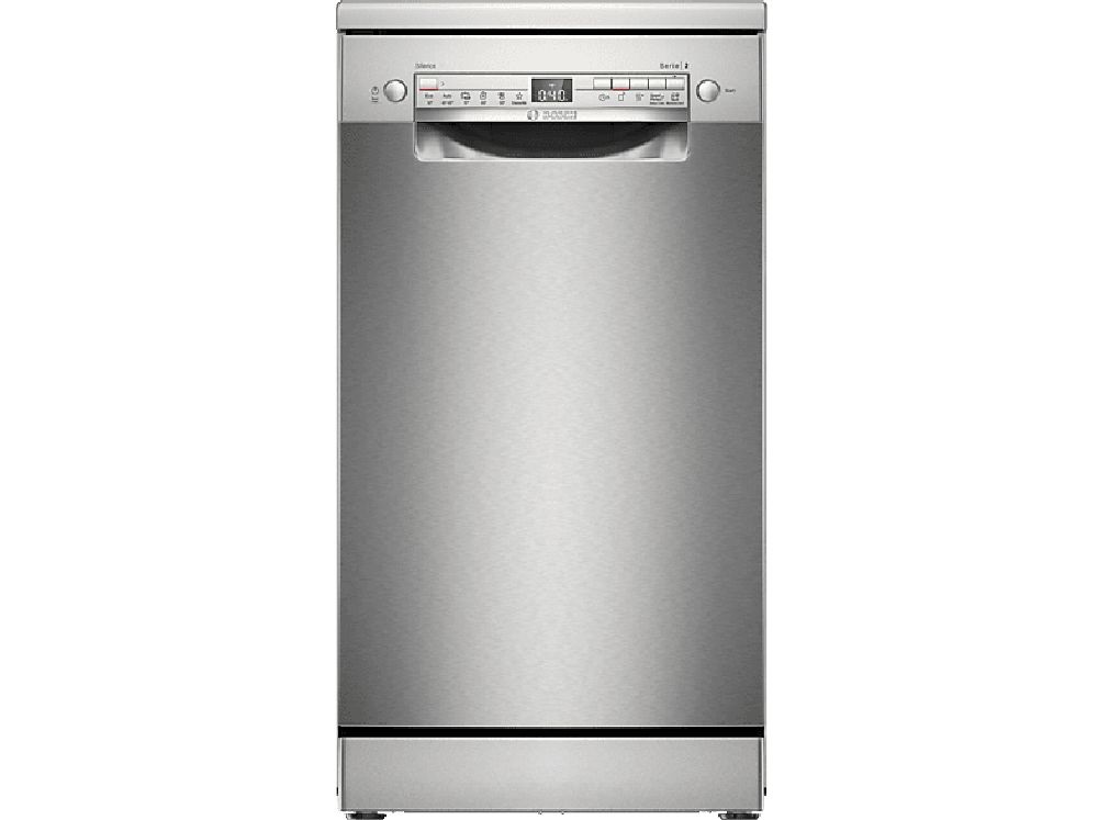 Bosch SPS2HMI58E inox, programok száma: 6, keskeny szabadonálló, 10 terítékes mosogatógép 