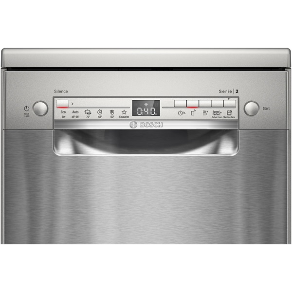 Bosch SPS2HMI58E keskeny 10 terítékes inox mosogatógép