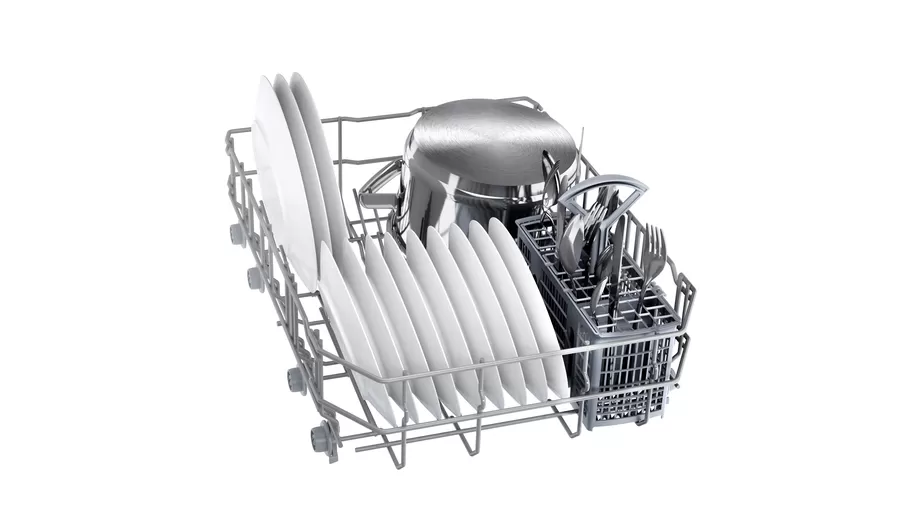 Bosch SPS2IKI04E inox, programok száma: 5, keskeny szabadonálló, 9 terítékes mosogatógép 