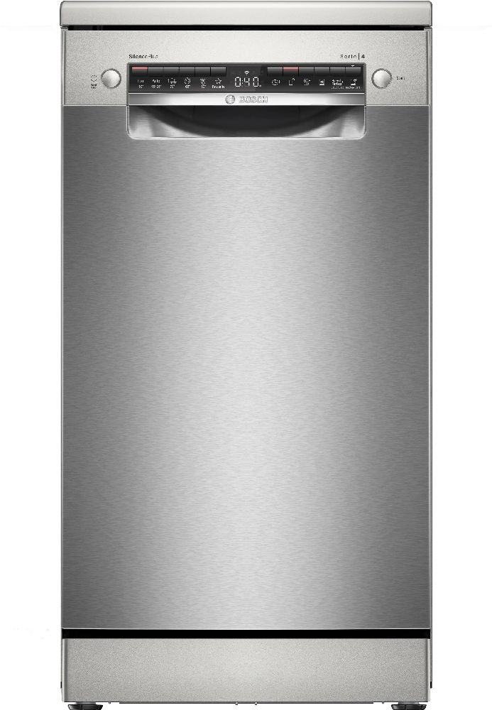 Bosch SPS4HMI49E inox, programok száma: 6, keskeny szabadonálló, 10 terítékes mosogatógép 