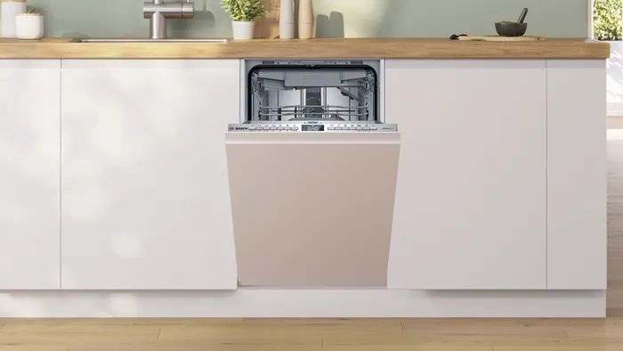 Bosch SPV4EMX24E fehér, programok száma: 6, beépíthető, 10 terítékes mosogatógép 