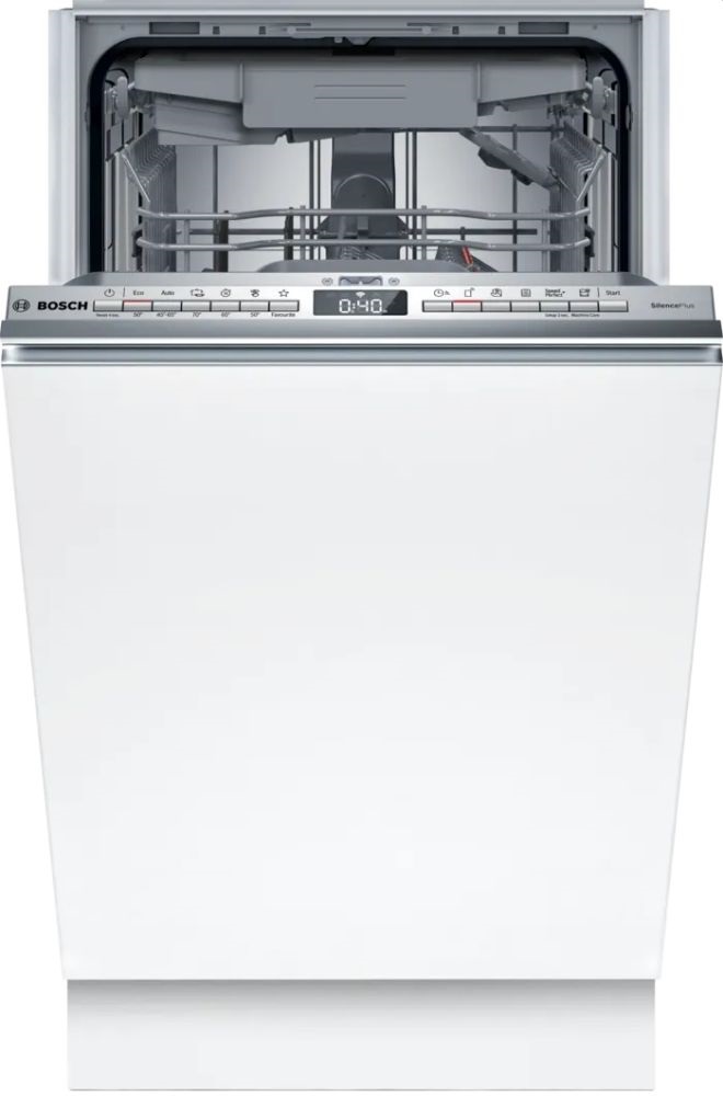 Bosch SPV4EMX24E fehér, programok száma: 6, beépíthető, 10 terítékes mosogatógép 