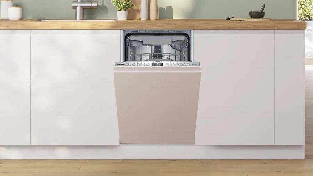 Bosch SPV4HMX10E inox, programok száma: 6, keskeny beépíthető, 10 terítékes mosogatógép 
