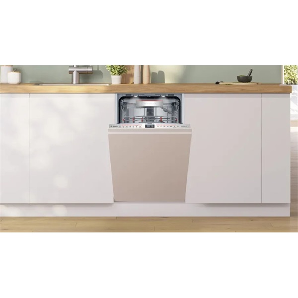 Bosch SPV6EMX05E beépíthető keskeny 10 terítékes mosogatógép