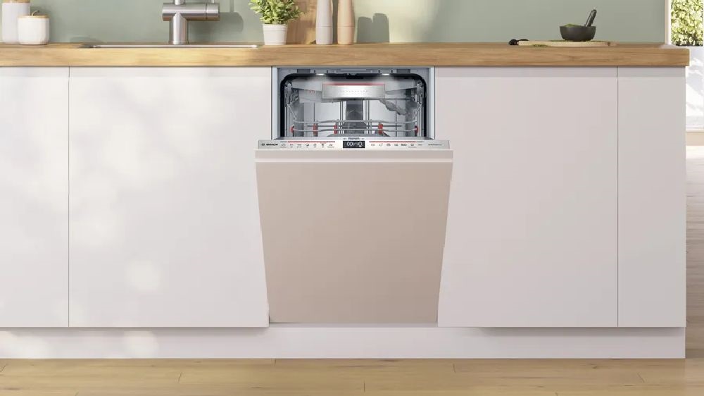 Bosch SPV6EMX05E inox, programok száma: 6, keskeny beépíthető, 10 terítékes mosogatógép 