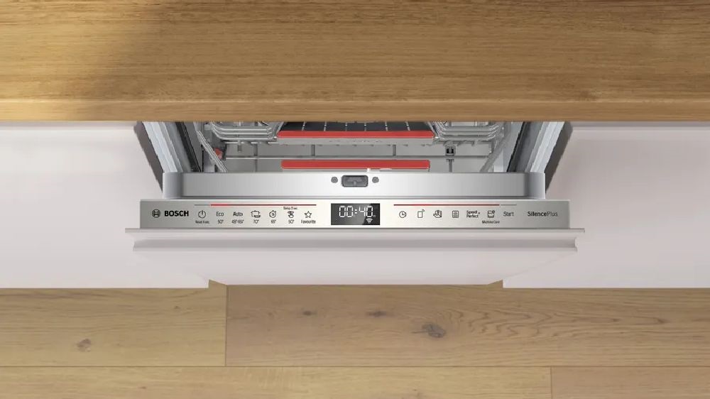 Bosch SPV6EMX05E inox, programok száma: 6, keskeny beépíthető, 10 terítékes mosogatógép 