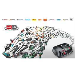 Bosch Starter Set 18V Alliance (1x4.0Ah+AL18V-20) akkumulátor és töltő készlet