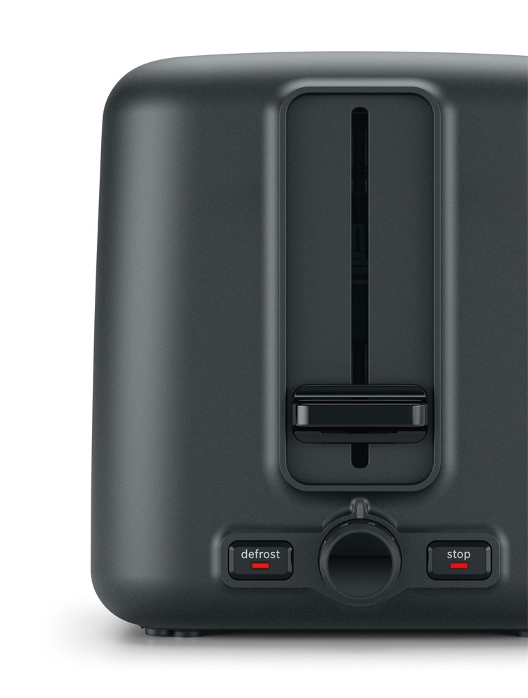 Bosch TAT3P424 DesignLine piros-fekete 2 szeletes kenyérpirító