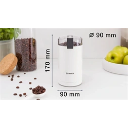 Bosch TSM6A011W fehér kávédaráló