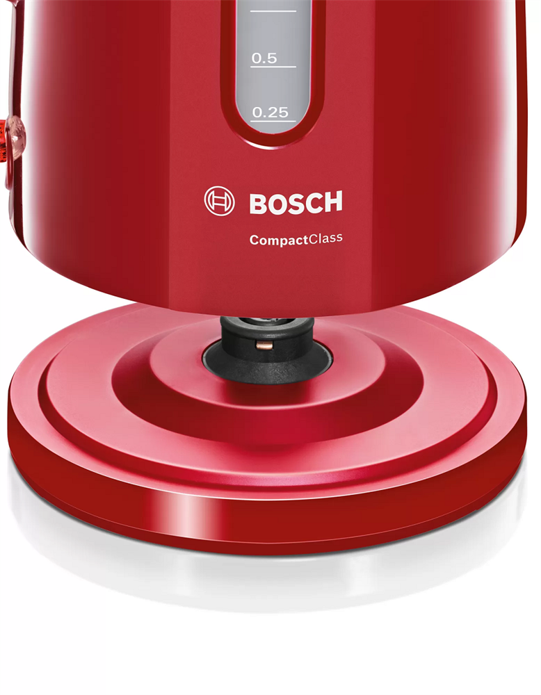 Bosch TWK3A014 CompactClass 1,7L-es vörös vízforraló