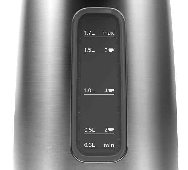 Bosch TWK5P475 1,7L-es szürke vízforraló