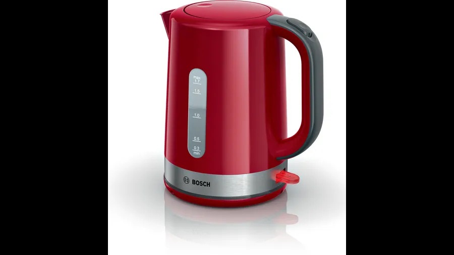 Bosch TWK6A514 1,7L-es vörös vízforraló