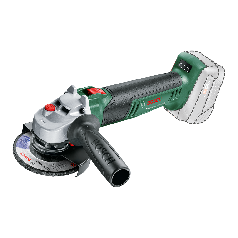 Bosch UniversalGrind 18V-75 (115mm) akkumulátors sarokcsiszoló