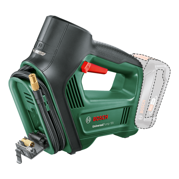 Bosch UniversalPump 18V akkumulátoros sűrített levegős pumpa
