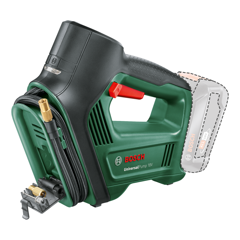 Bosch UniversalPump 18V akkumulátoros sűrített levegős pumpa