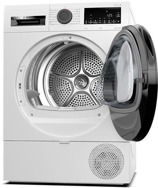 Bosch WQG24101BY fehér, 9kg, hőszivattyús, szárítógép (Újszerű)