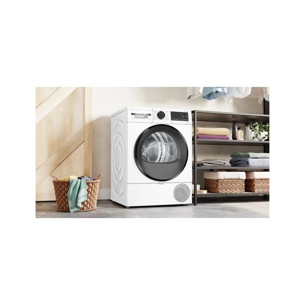 Bosch WQG243DNBY fehér, 9kg, hőszivattyús szárítógép