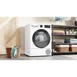 Bosch WQG243DNBY fehér, 9kg, hőszivattyús szárítógép