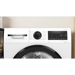 Bosch WQG243DNBY fehér, 9kg, hőszivattyús szárítógép