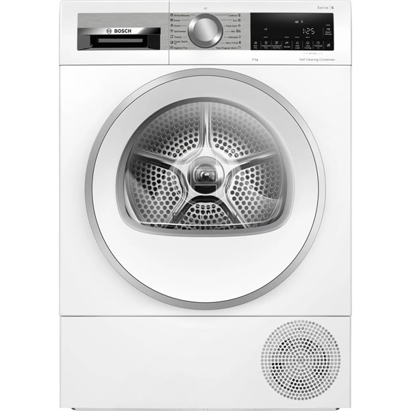 Bosch WQG24591BY fehér, 9kg, hőszivattyús, szárítógép