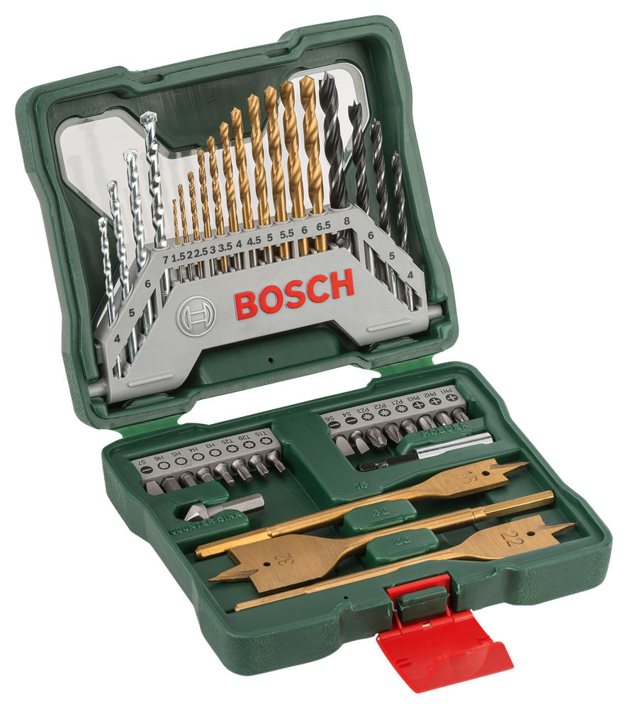 Bosch X-Line Titanium 40 részes fúró-csavarozó készlet