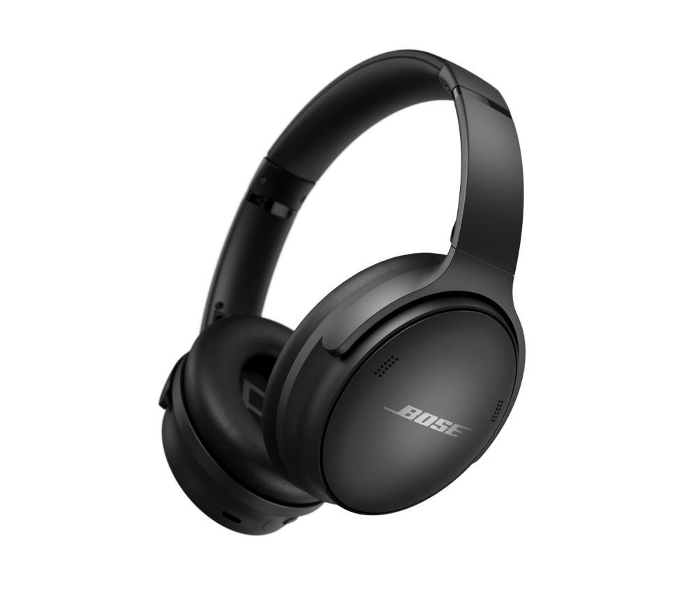 Bose QC45 QuietComfort® Acoustic Noise Cancelling® Bluetooth aktív zajszűrős fekete fejhallgató (Újracsomagolt)
