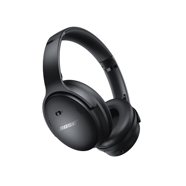 Bose QC45 QuietComfort® Acoustic Noise Cancelling® Bluetooth aktív zajszűrős fekete fejhallgató (Újracsomagolt)