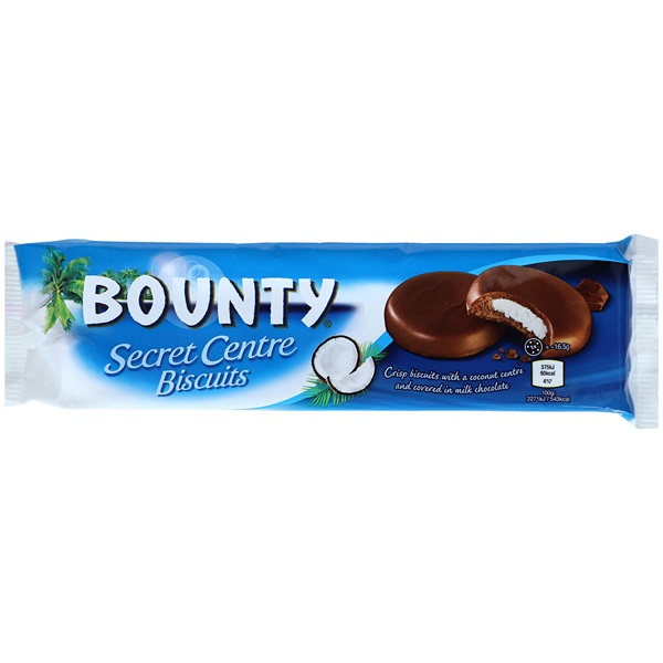 Bounty 132 g keksz krémes töltettel