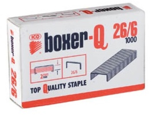 Boxer-Q 26/6 fűzőkapocs
