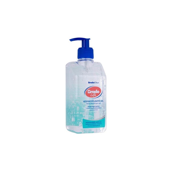 Bradolife 500 ml kézfertőtlenítő gél