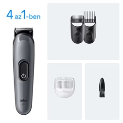 Braun AIO 3500 multifunkciós testszőrzet ápoló