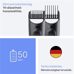 Braun AIO 3540 multifunkciós testszőrzet ápoló