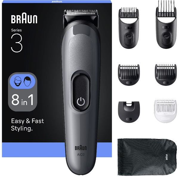 Braun AIO 3540 multifunkciós testszőrzet ápoló