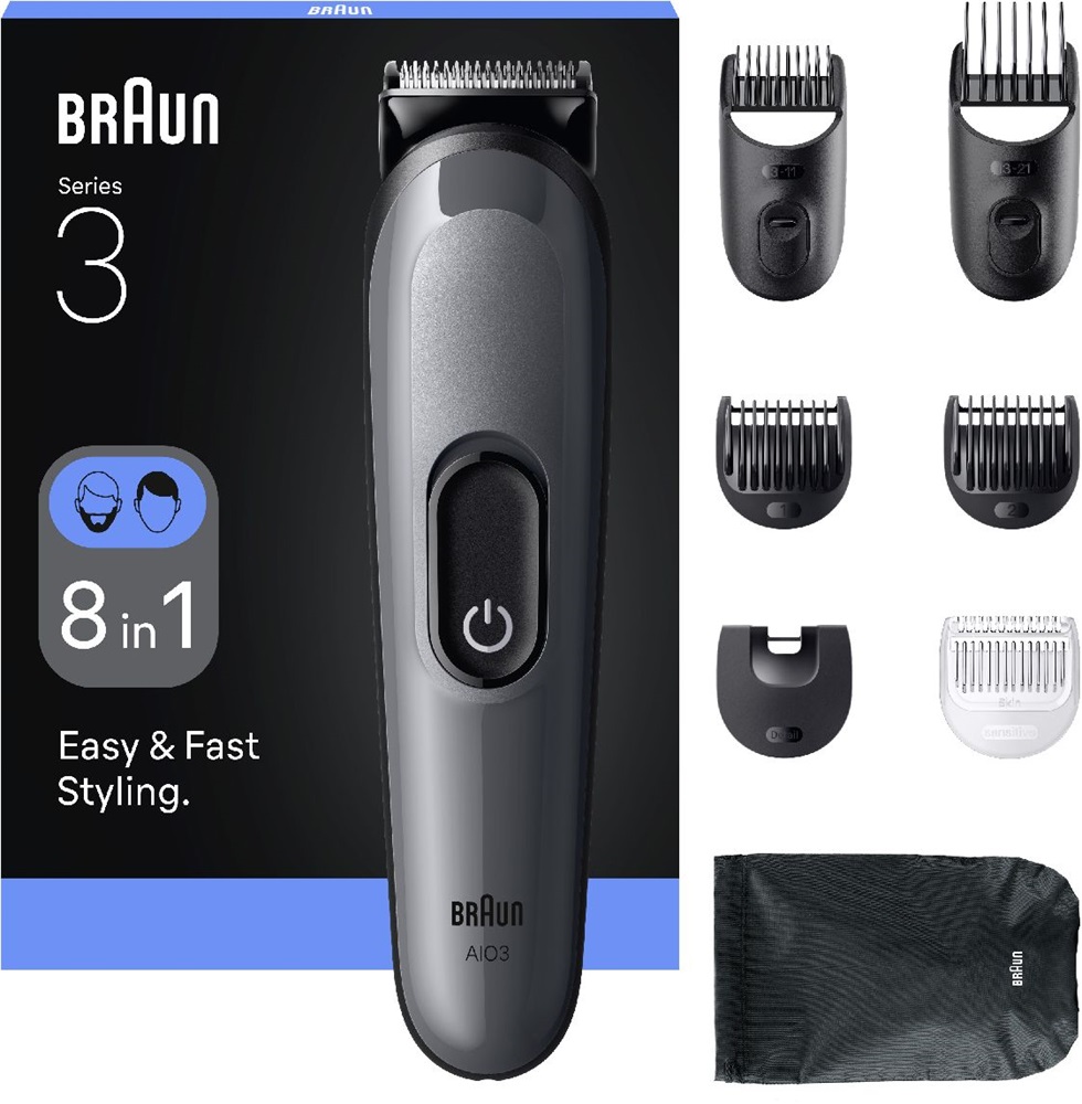 Braun AIO 3540 multifunkciós testszőrzet ápoló