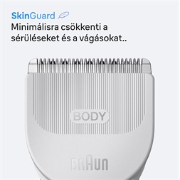 Braun BG 3500 bodygroomer testszőrzet ápoló
