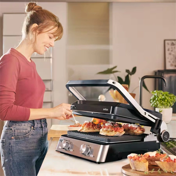 Braun CG7020 Multigrill alumínium kontaktgrill (Újszerű)