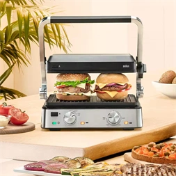 Braun CG7020 Multigrill alumínium kontaktgrill (Újszerű)